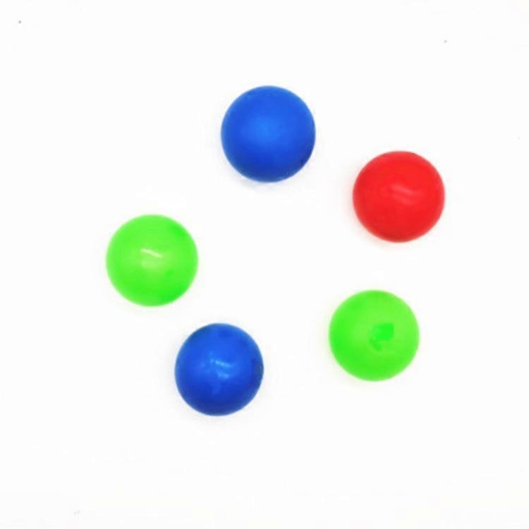 Luminous Sticky Wall Ball Sticky Target Ball Pinch Decompression Ball 4.8cm 5PCS