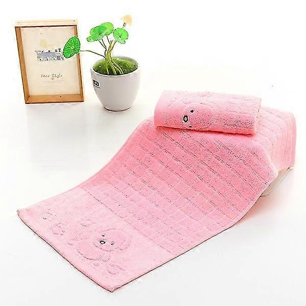 Cute Baby Towel Bamboo Fiber Towel Strong Absorbent