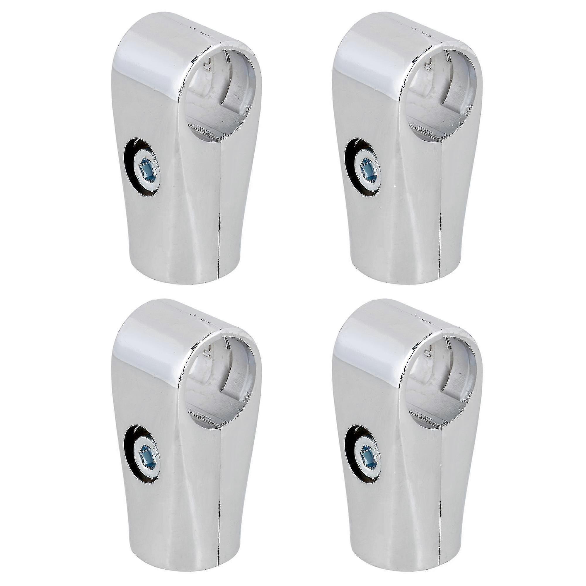 4Pcs 25mm Metal Drying Rack Pipe Connectors
