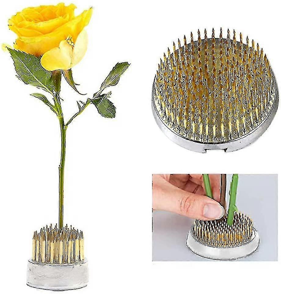 6τμχ Αρχική σελίδα Αρχάριοι Pin Holder Needle Ikebana Kenzan Σύνθεση Λουλουδιών - SNNGV
