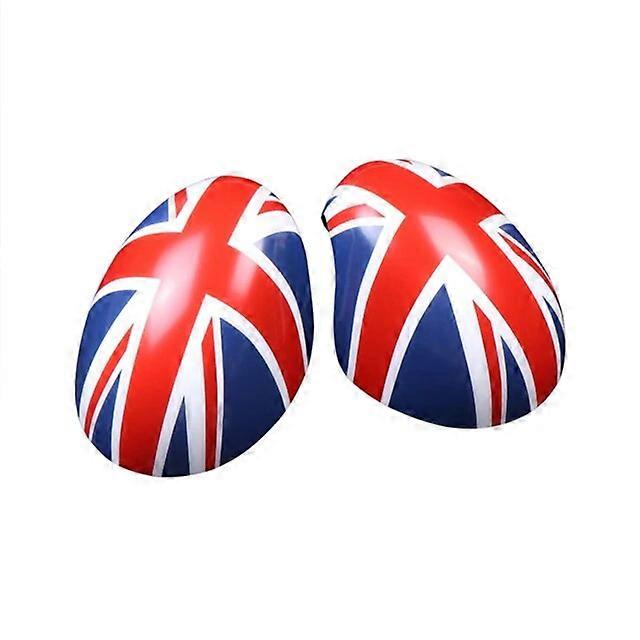 Car Interior 2Pcs/Set Rear View Mirror Covers Sticker For Mini Cooper S Clubman R55 R56 R57 R58 R59 R61 Paceman R60 CountrymanVehicle Decor Accessory