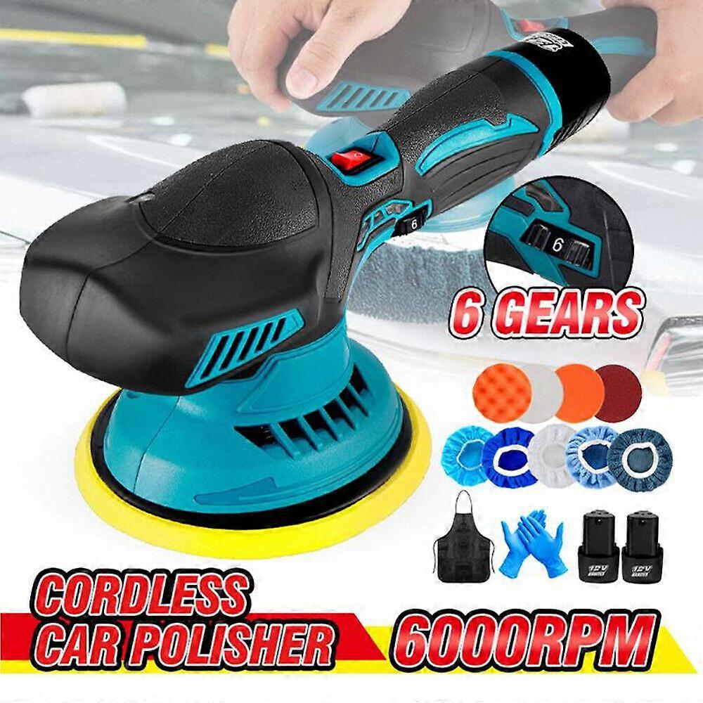 Cordless Car Buffer Polisher , Batteries and Charger