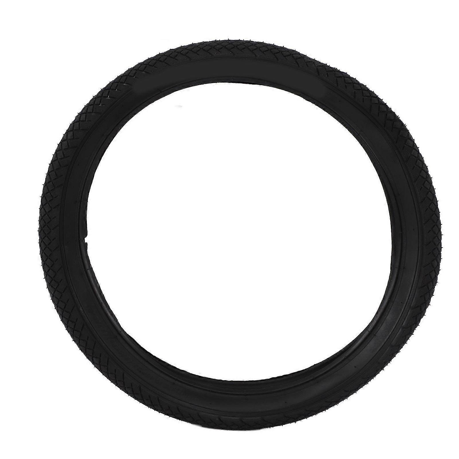 Kid Bicycle Tire 18x2.125 - Thick Non Slip Rubber Tyre with Checkered Pattern