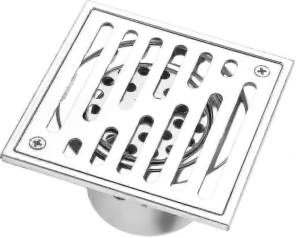 מקלחת נירוסטה ניקוז רצפה מסננת פסולת מרובעת סורג ניקוז אמבטיה ניקוז