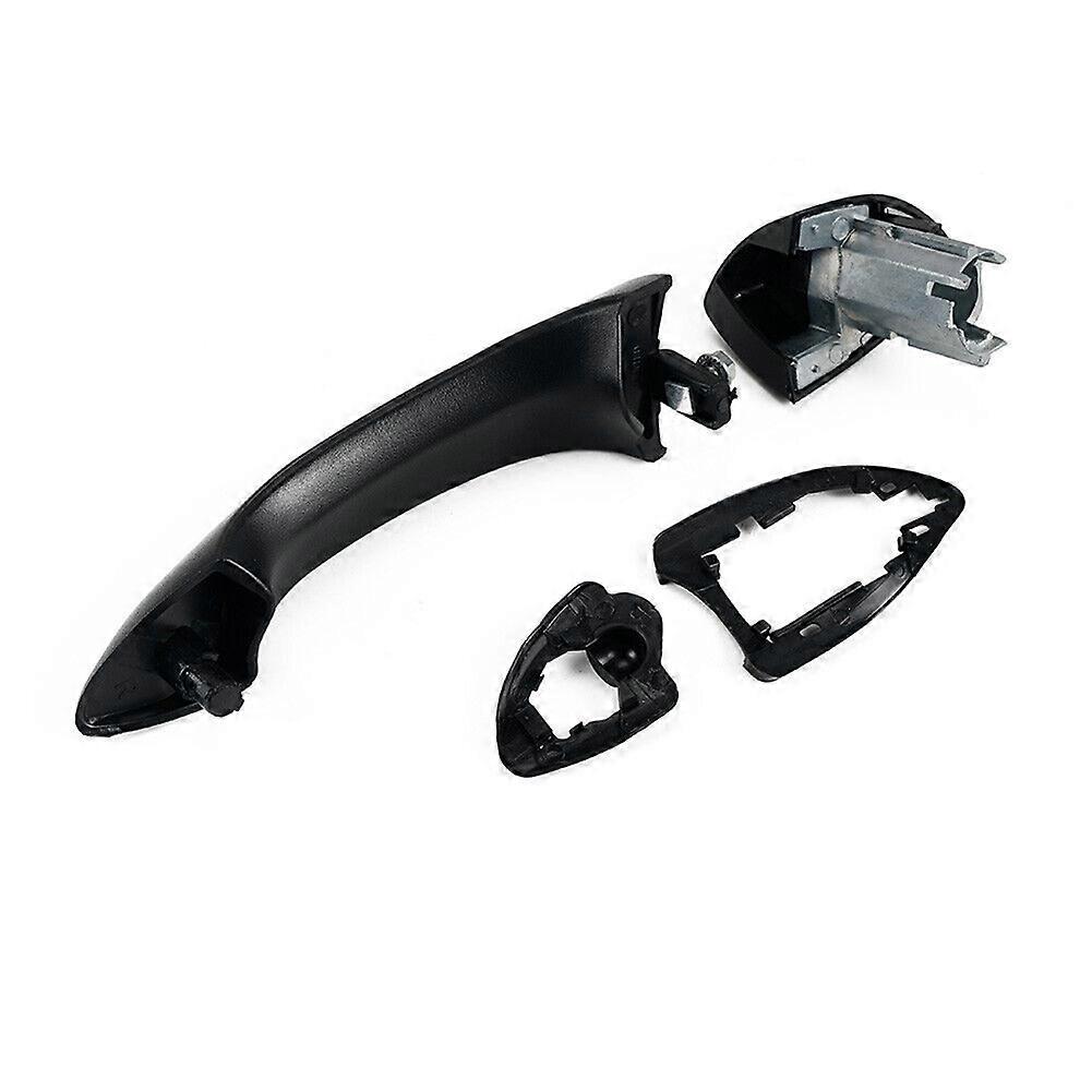 For X5 E53 2000-2006 Outside Exterior Door Handle Kit 51218243618 Front or Rear Right Black