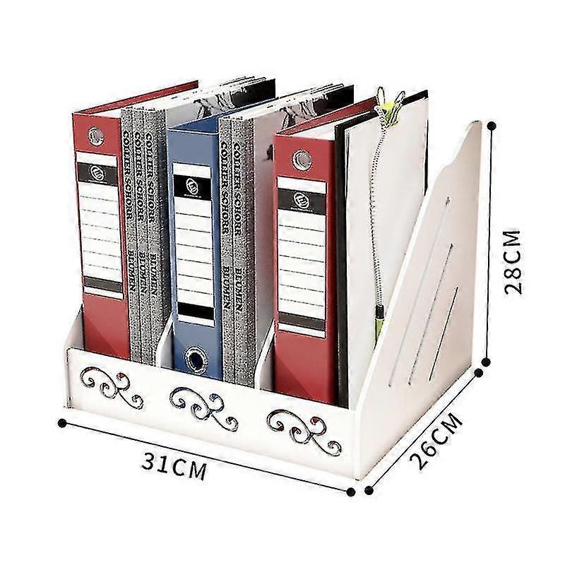 Creativity Office Desk Stationery Rack Book Document Letter Storage
