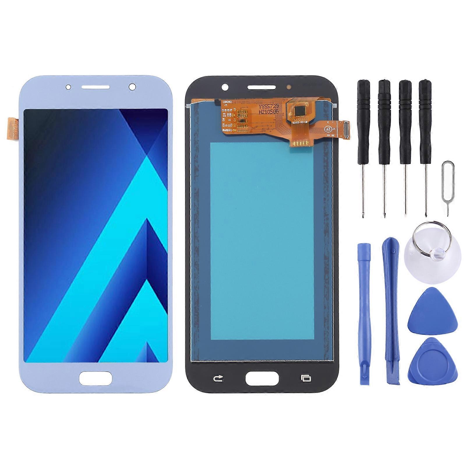 Ecran LCD TFT pour Galaxy A7 (2017), A720FA, A720F/DS avec numériseur complet (noir)