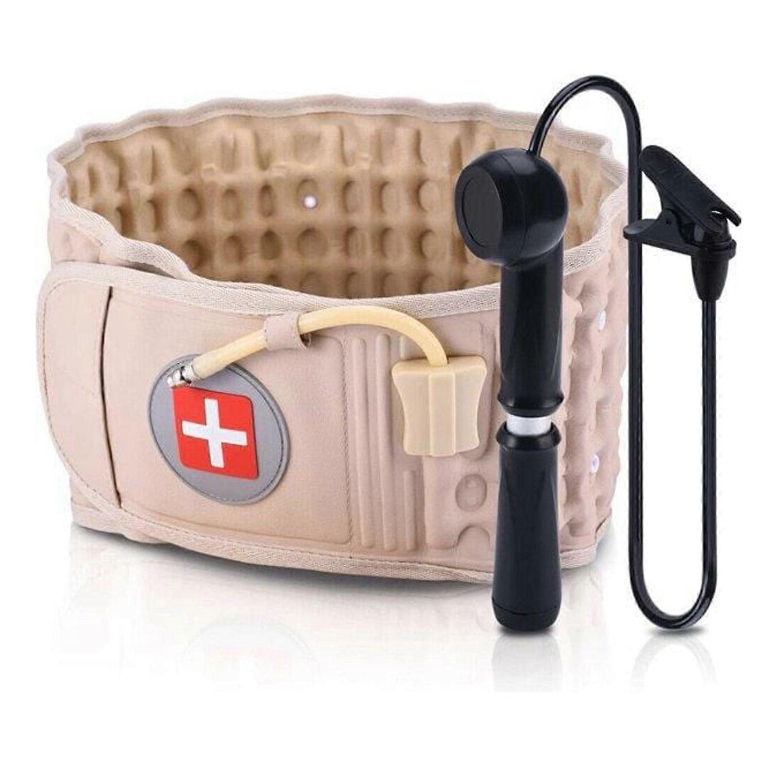 حزام تخفيف الضغط القطني دعم أسفل الظهر لتخفيف آلام الظهر