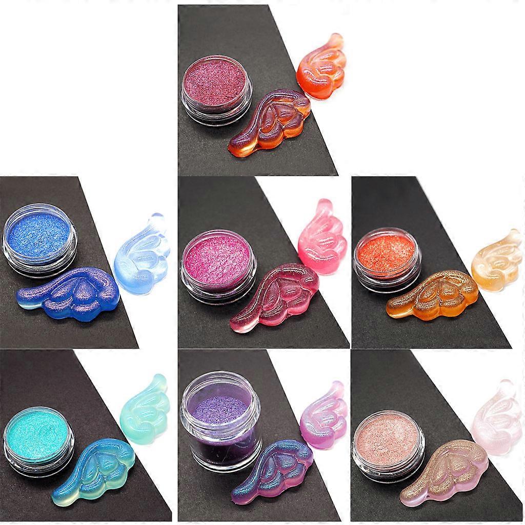 7 Colors Powder Pigment for Epoxy Resin Arts and Crafts Projects Amazing