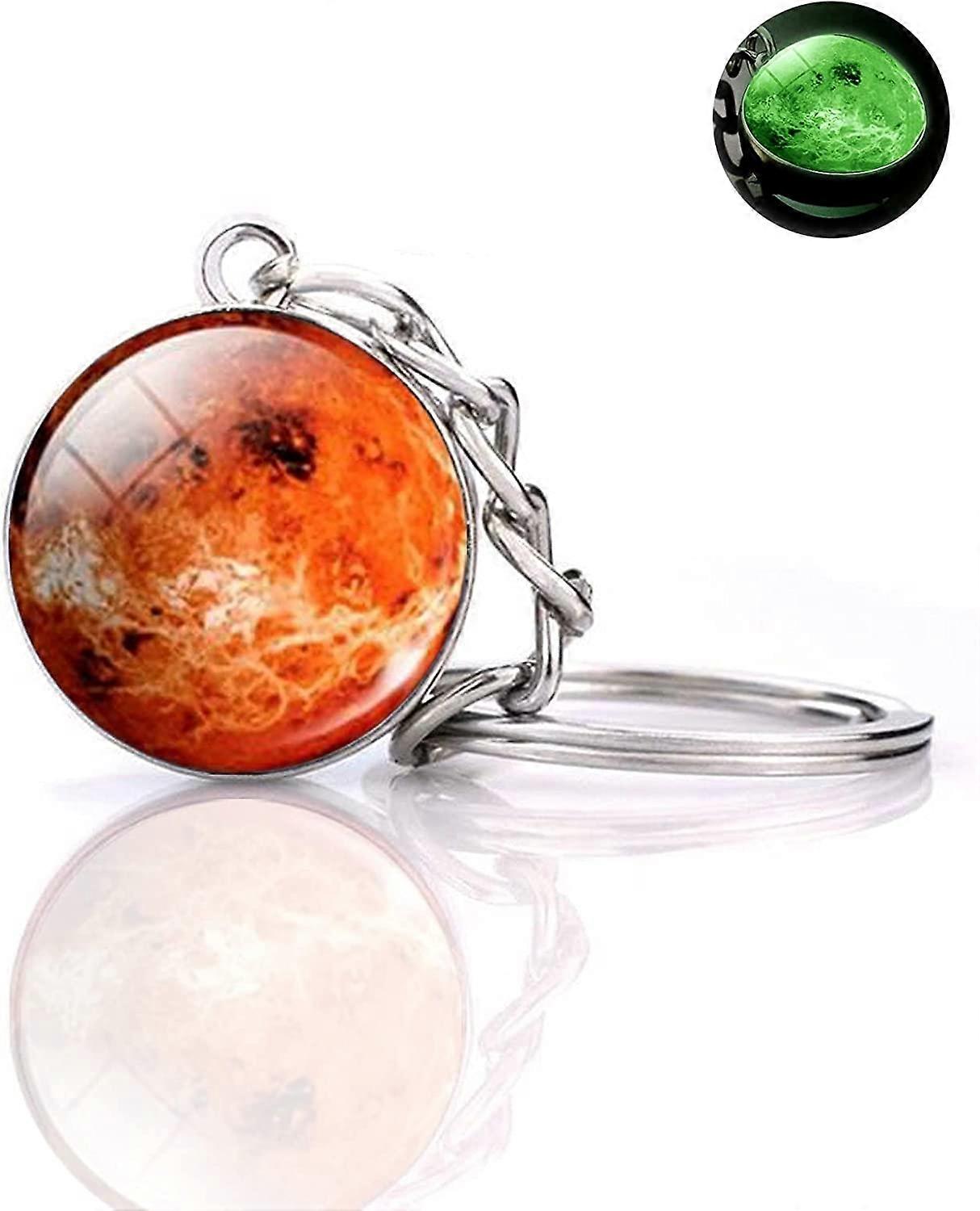 Solar System Planet keychain Accessories Pendant Glow In The Dark