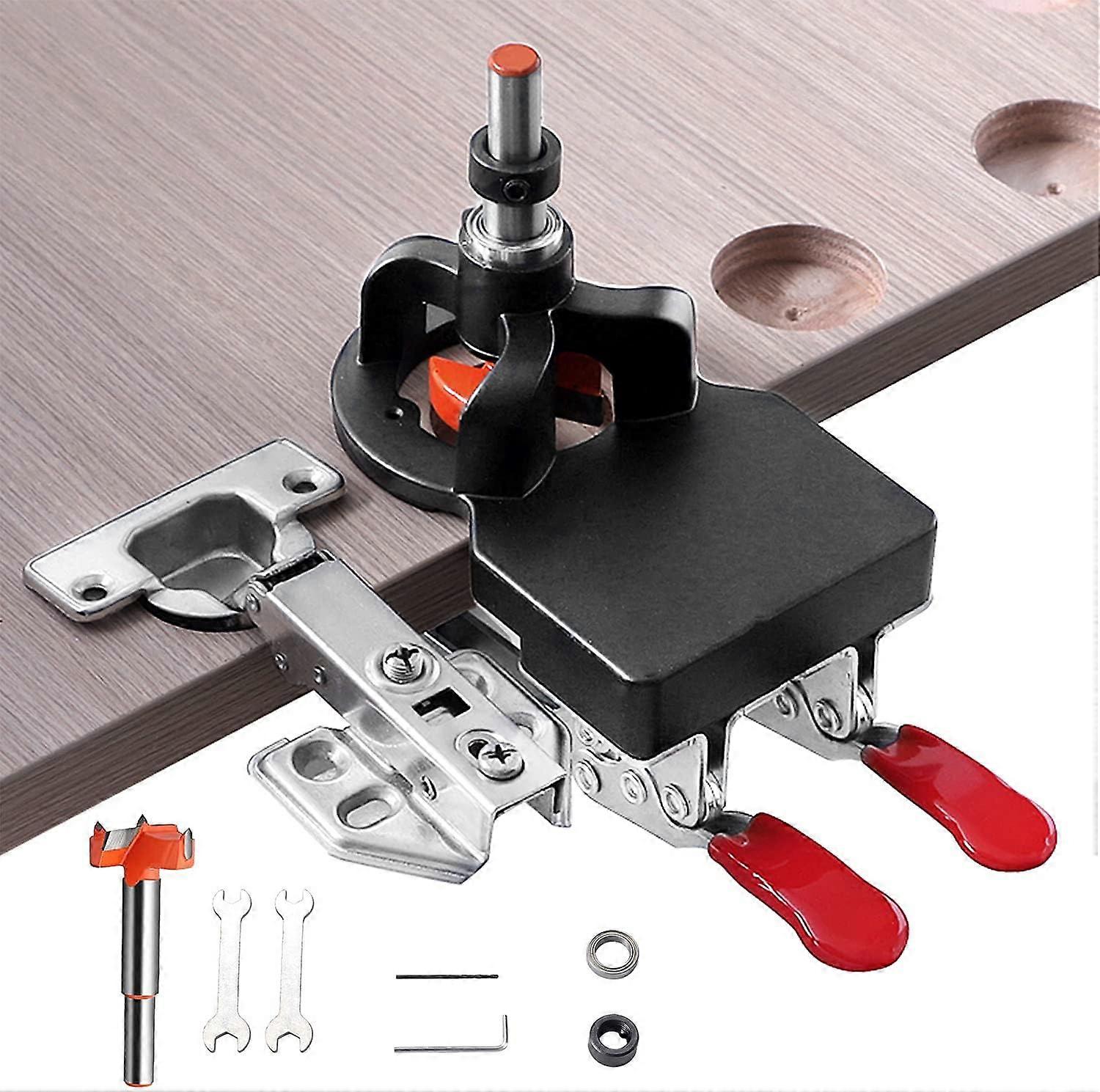90 Degree Corner Clamp, Adjustable Single Handle Spring Loaded Right Angle Clamp 4PCS, Swing Woodworking Clip Clamp Tool