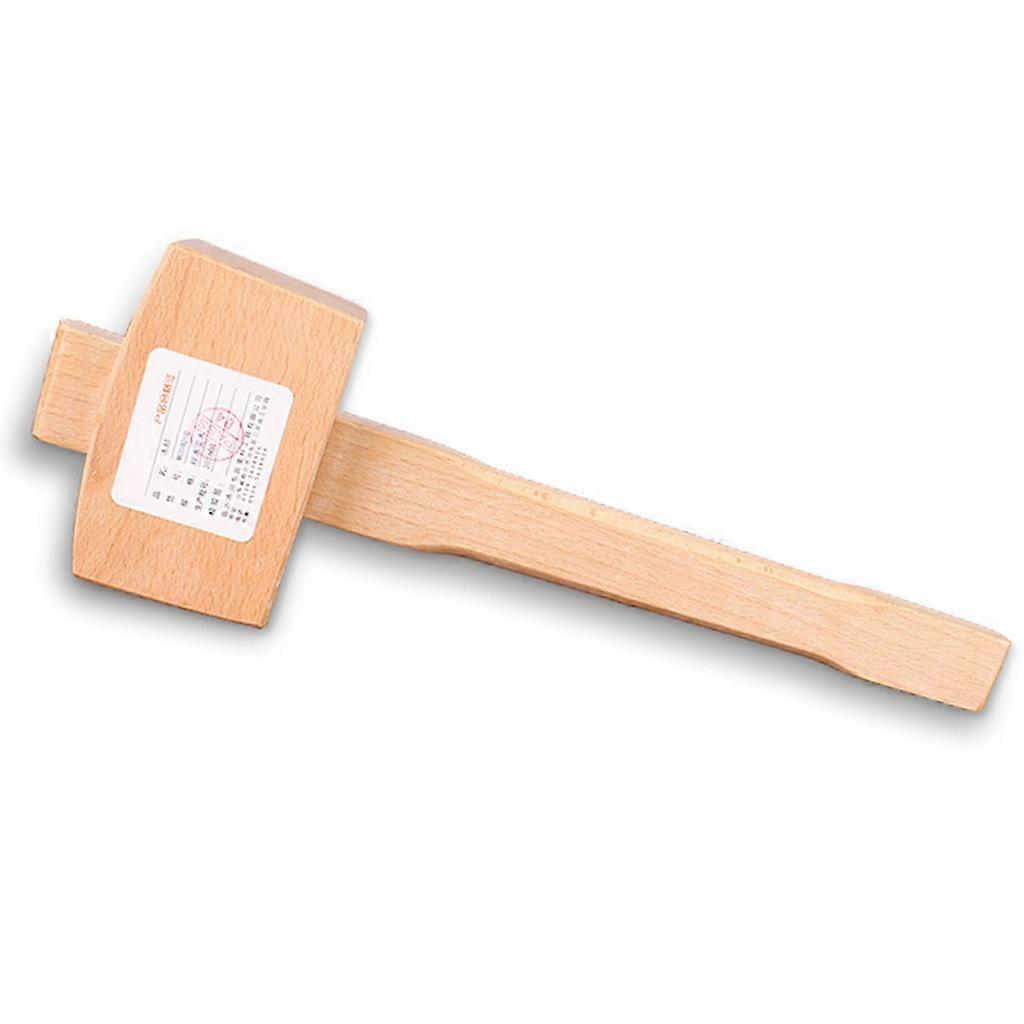 Solid Beech Hammer Carpenter Wood Carving Mallet Smooth Surface Woodworking