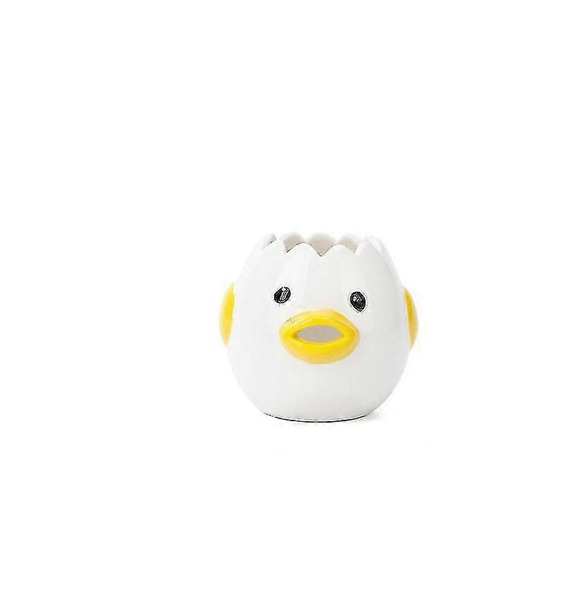 cute Chicken Ceramic Egg White Separator Creative Egg Separator Egg Yolk Protein Separator,sky Blue