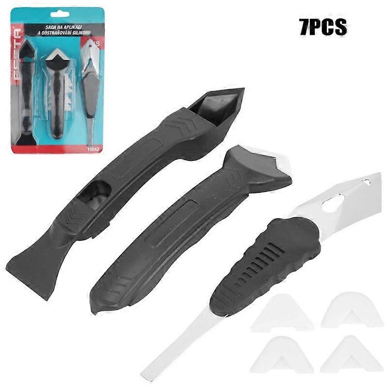 Professional Joint Caulking Tool - Complete Silicone Stripping & Renovation Kit, Including Cartridge Opener, 5 Different Joint Sizes - Joint Smoothing