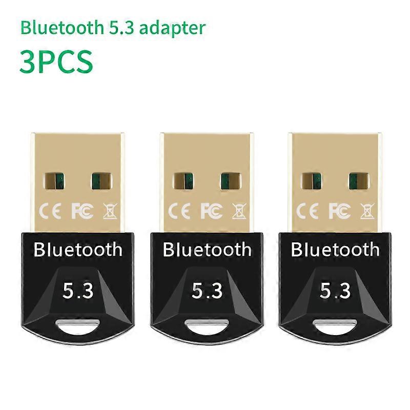 USB Bluetooth 5.3 Adapter Transmitter Bluetooth Receiver Audio Bluetooth Dongle Wireless USB Adapter for Computer PC Laptop
