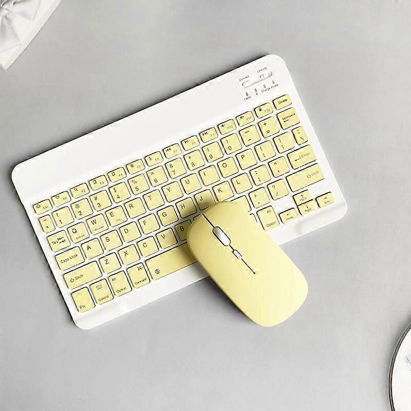 10 inch Wireless Keyboard for iPad Pro 11 Air 5 4 3 5th 6th 8th Rechargeable Keyboard with Mouse for Huawei Samsung