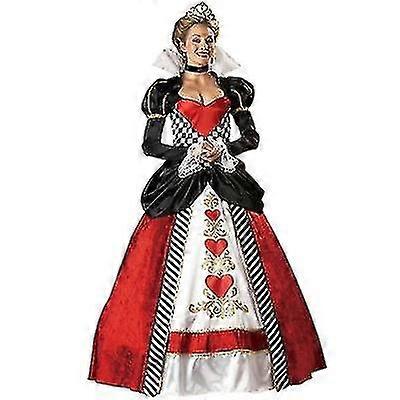 Mädchen Kostüm Rot Erwachsenes Königin Der Herzen Kostüm Tutu Mottoparty Kostüm Alice In Wonderland