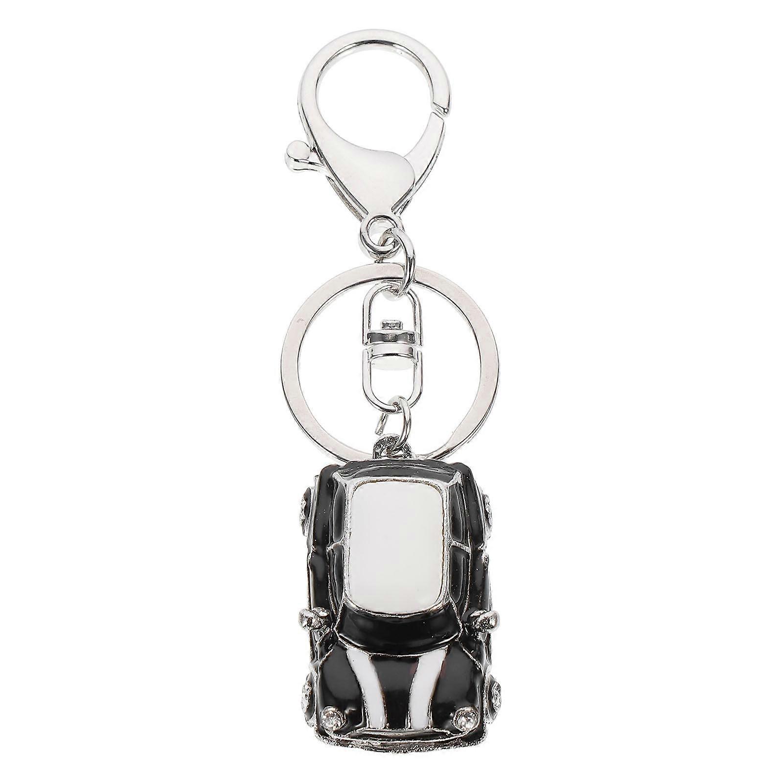 Novel Mini Car Keychains Adorable Keychains Simple Key Holder Decorative Bag Pendants