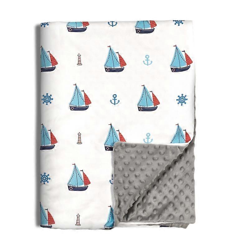 Baby Blanket Quilt 100% Soft Lightweight Cotton Baby Blankets