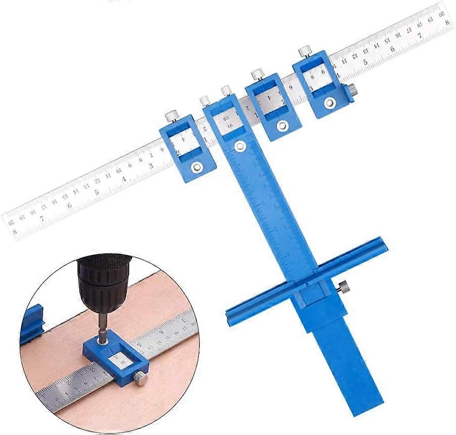 Drawer and Door Handle Drill Jig Guide - Hole Locator Drill Guide