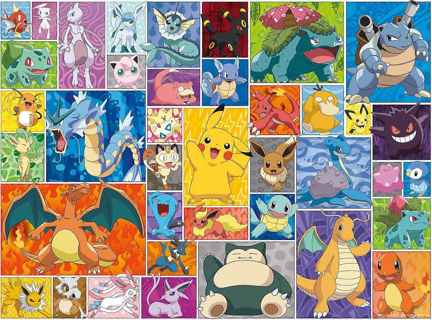Pokemon - Pokemon Frames - 200 Piece Jigsaw Puzzle