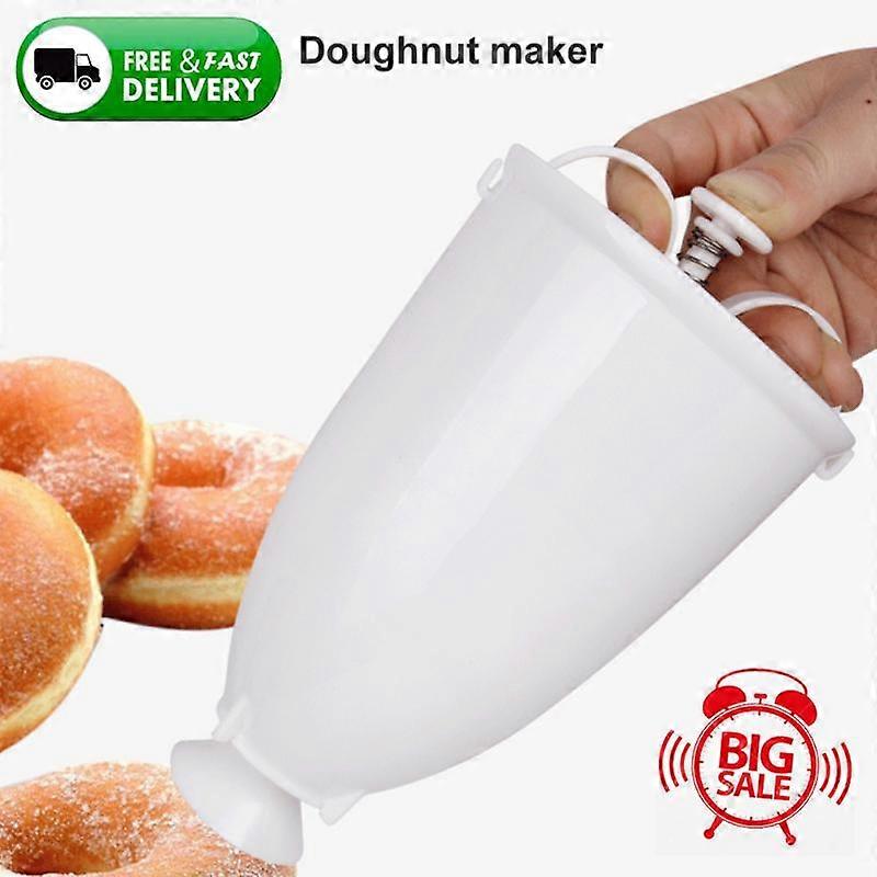 Fast Plastic Donut Maker Waffle Molds Kitchen Accessory Bakeware Doughnut Maker Cake Mold Biscuit Cookies Diy Baking Tool