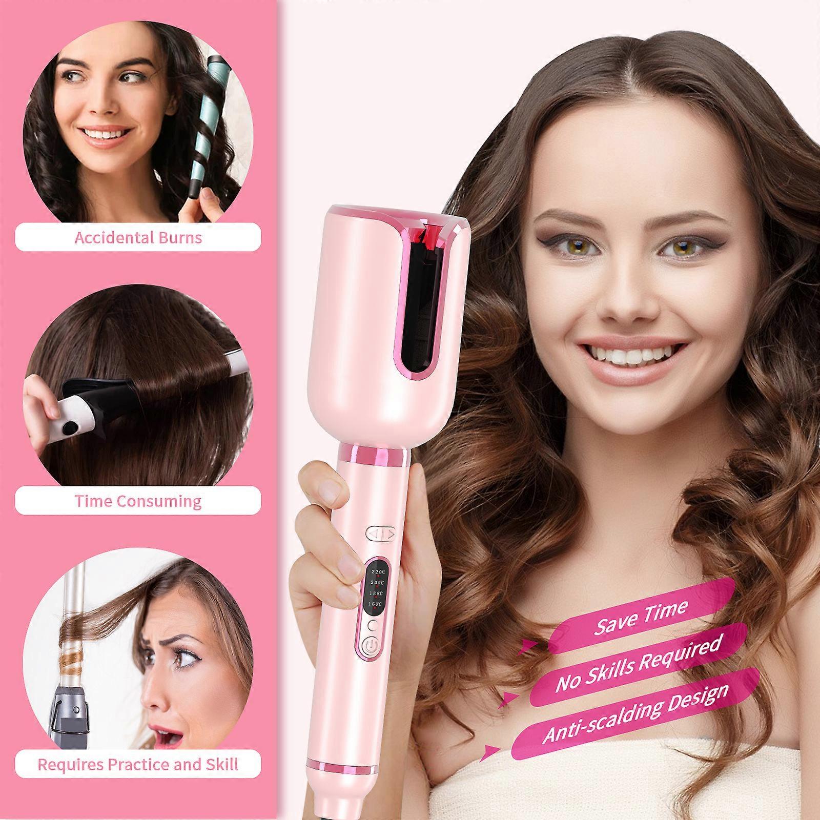 Automatic Hair Curler Wand Rotating Curling Wand Styling Tool