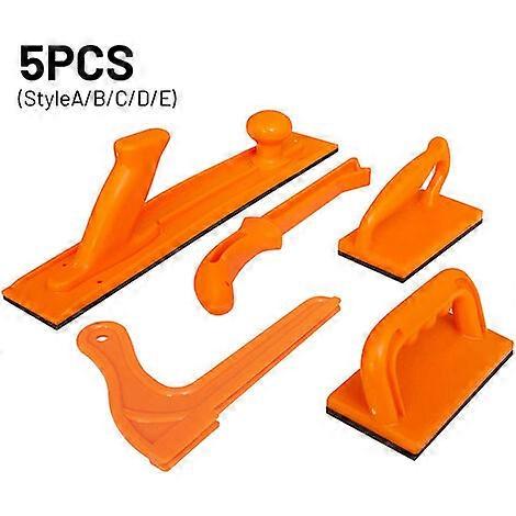 Promocja zimowa,Zestaw klocków i drążków bezpieczeństwa | Zestaw 5 sztuk | Ergonomiczne uchwyty z uchwytem Max Grip | Klocki i drążki do pił stołowych