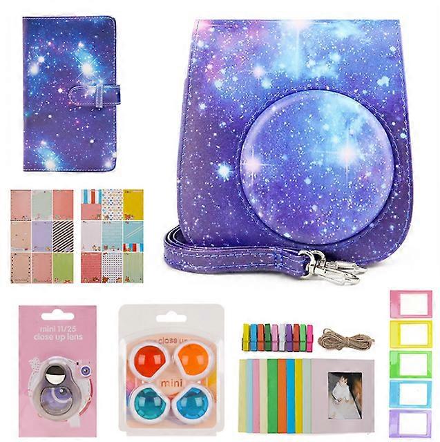 Fujifilm Instax mini 9/mini11 camera bag and camera protective case 7 pieces