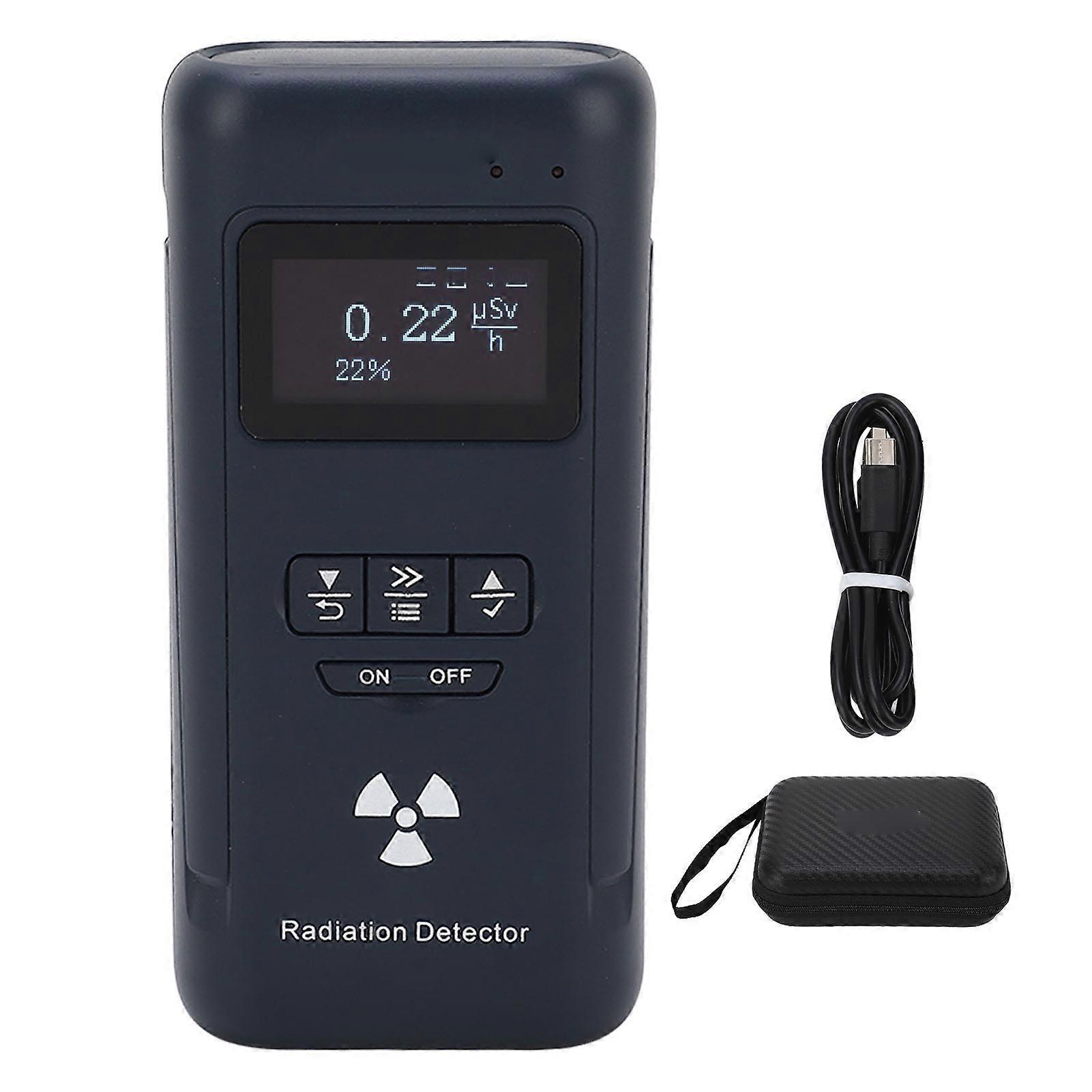 Nuclear Radiation Detector Beta Gamma X Ray Radiation Dosimeter Sound Vibration Alarm Geiger Counter