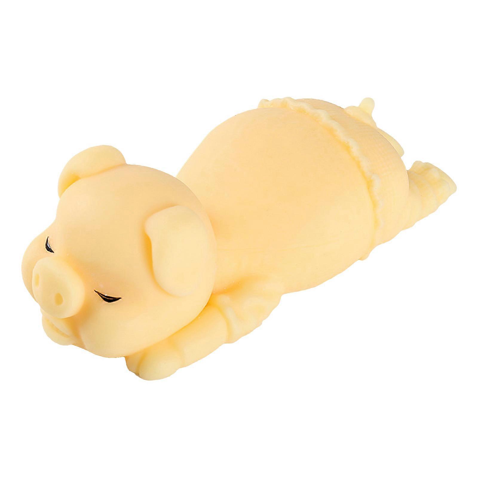 Stretching Pig Decompression Fidget Slow Rising Spielzeug für Autismus ADD Handtherapie