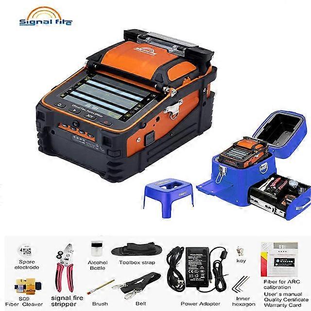 Ai-9 Ai-6 Ai-5 Signal Light Fiber Fusion Splicer 10 langues Commutez librement le wattmètre optique intégré et Vfl5.0