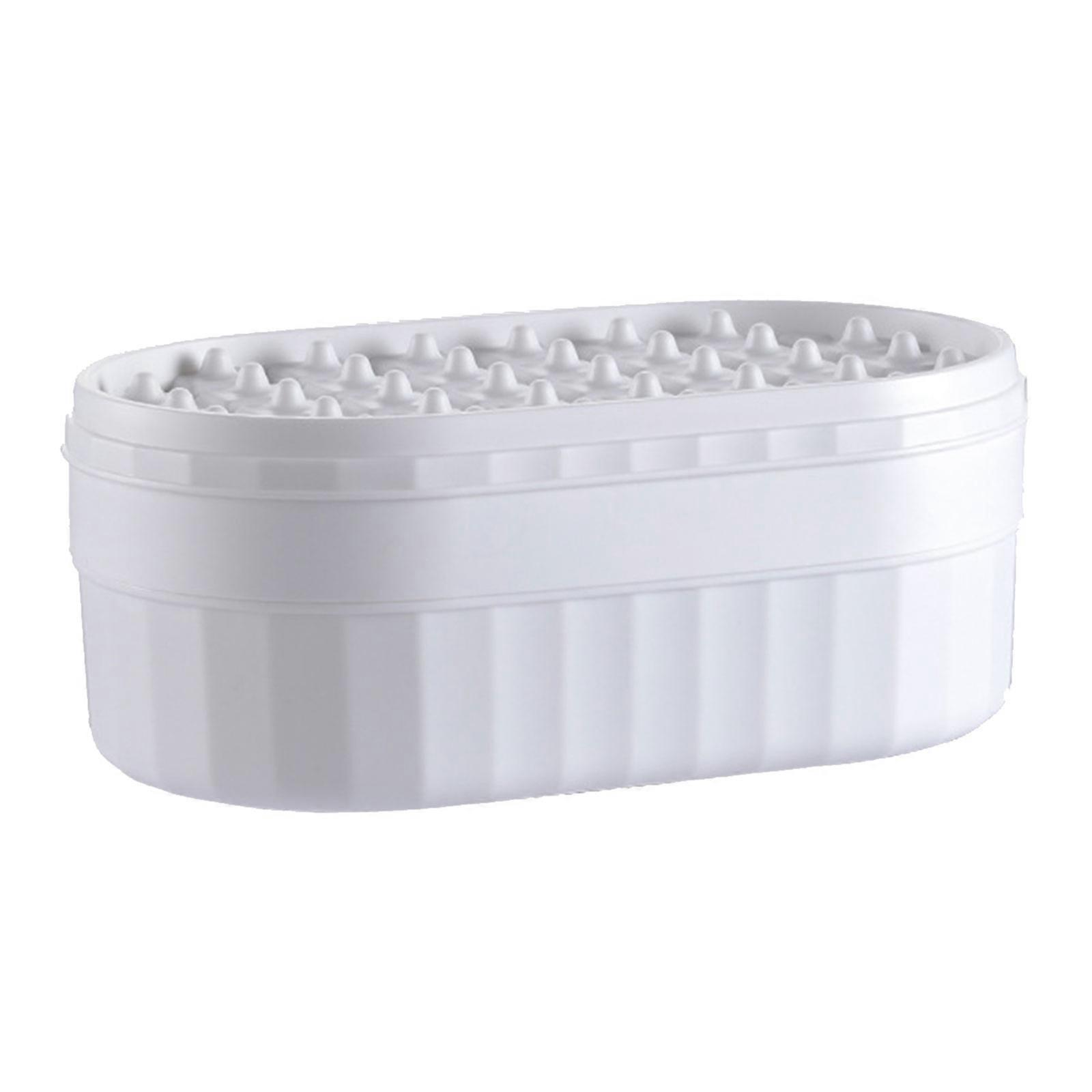  Easy Release Ice Cube Molds with Lid Soft Silicone Flexible Lazy Handmade Gift