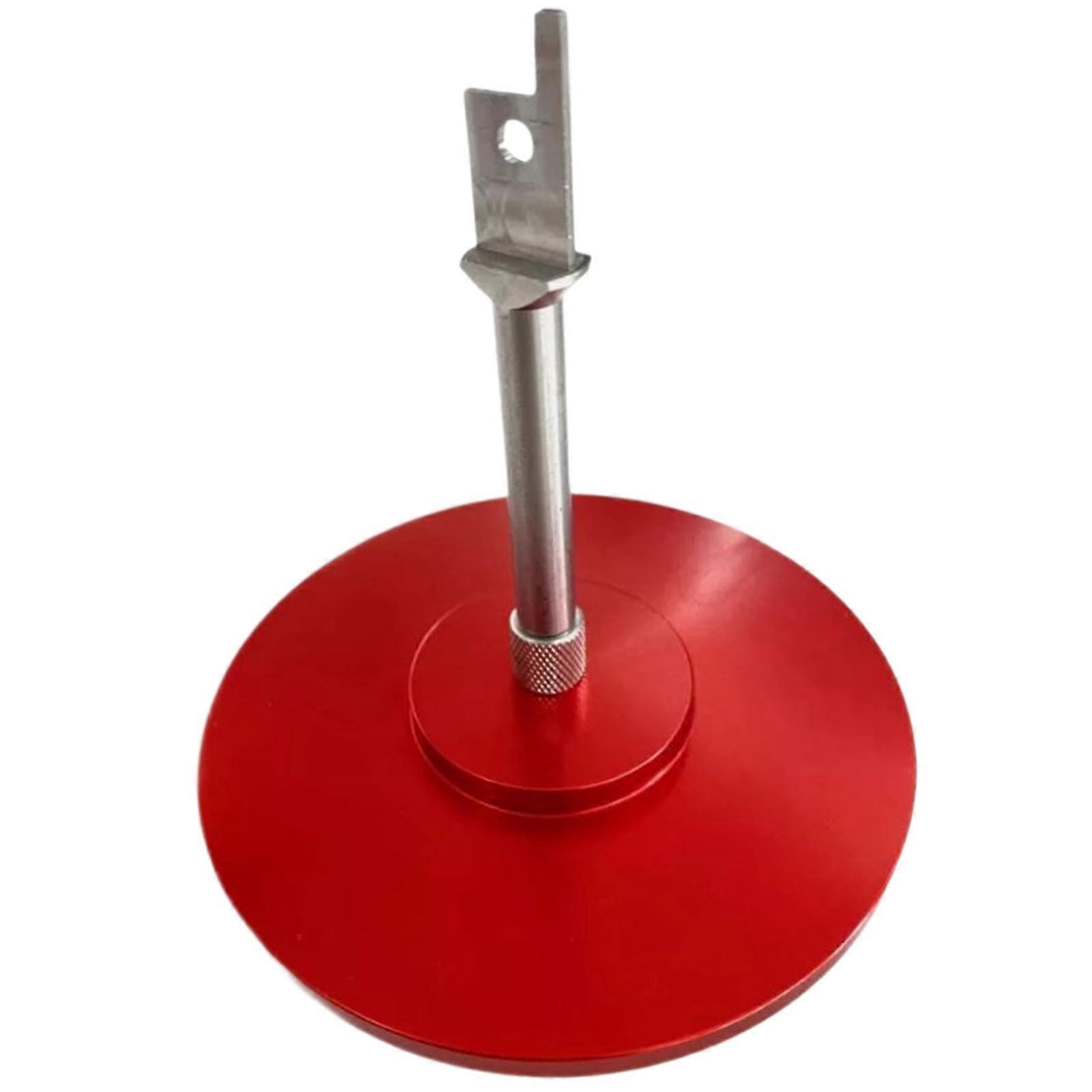 DIY Reciprocating Saw Machine Adapter Smooth Surface Suction Cup Attachments Red