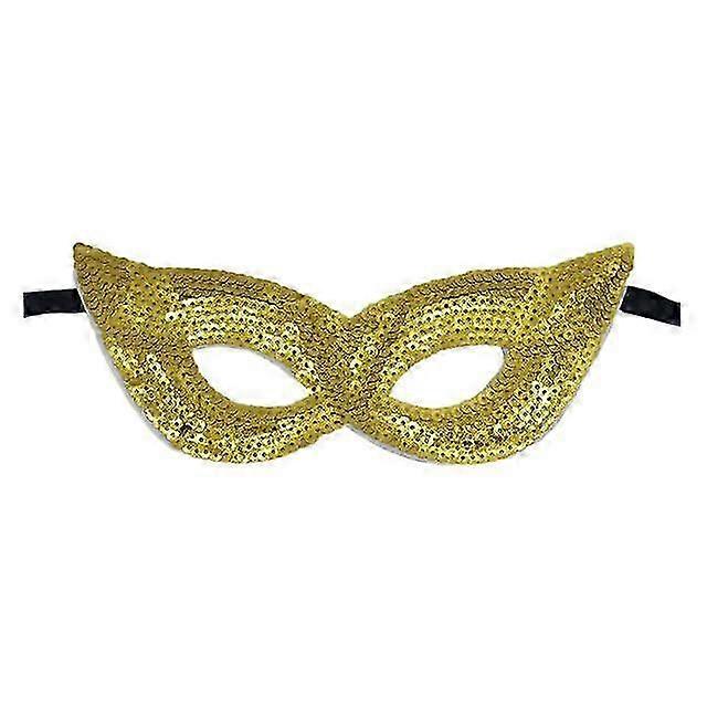 Glitter Masquerade Eye Mask Sequin Party Mask Half Cover Fancy Dress for Carnival Prom