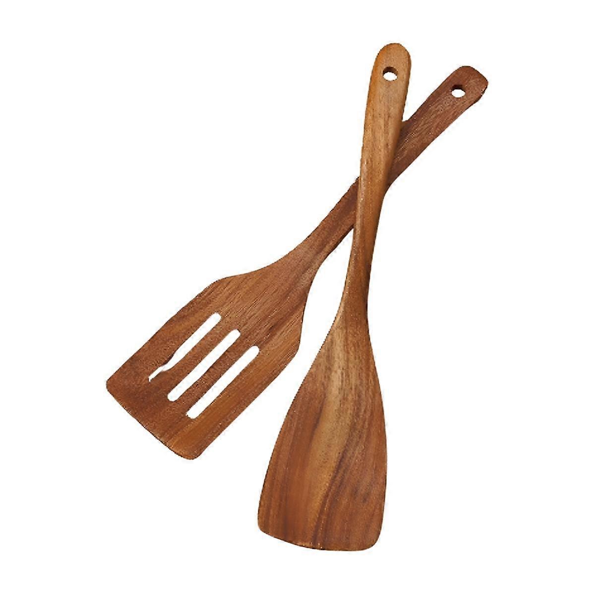 Wooden Spatula NonStick Cookware Accessories for Frying Pan High Heat Stirring Cooking Restaurant