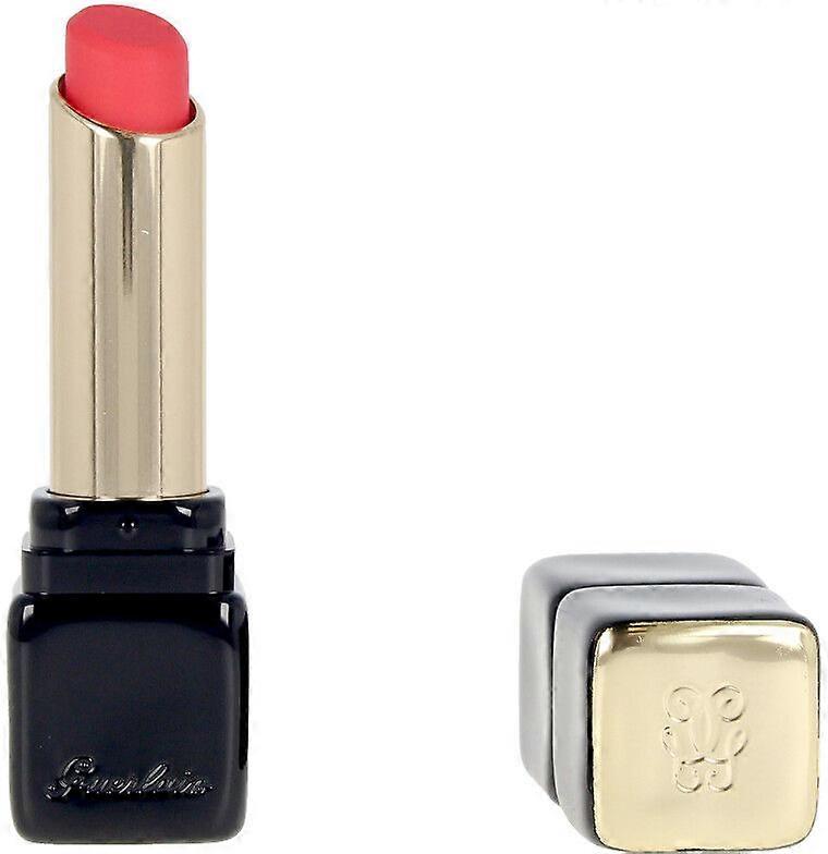 Guerlain KissKiss Barra de Labios Mate Luminosa Confort 16h #885-Gentle Coral 2.8 g