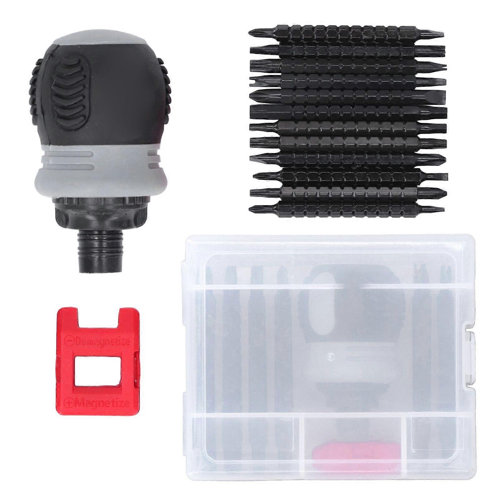 Mini Ratchet Screwdriver Set Multifunctional Labor Saving Telescopic Magnetic Screwdriver 26 in 1