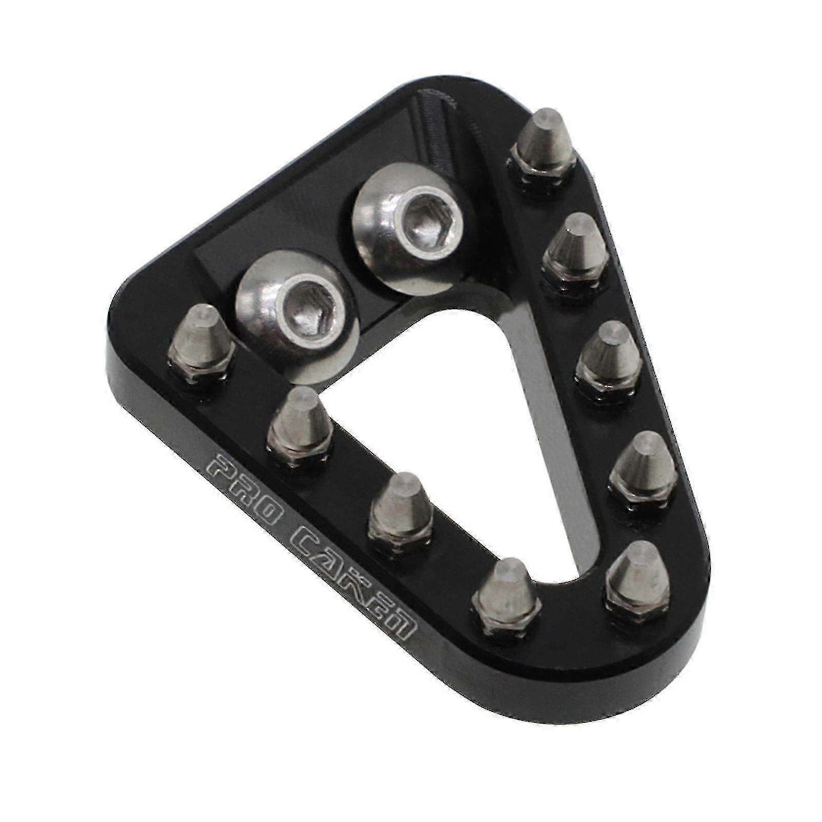 Cnc ידית דוושת בלם רגל רחבה יותר משענת צלחת טיפ למנוחה לאופנוע exc