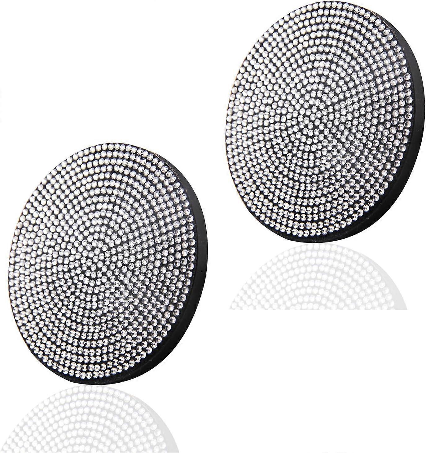 Bling Car Coasters, Soft Rubber Auto Cup Holder Inserts, Universal Fit for All Vehicle Models, Stylish and Durable Design