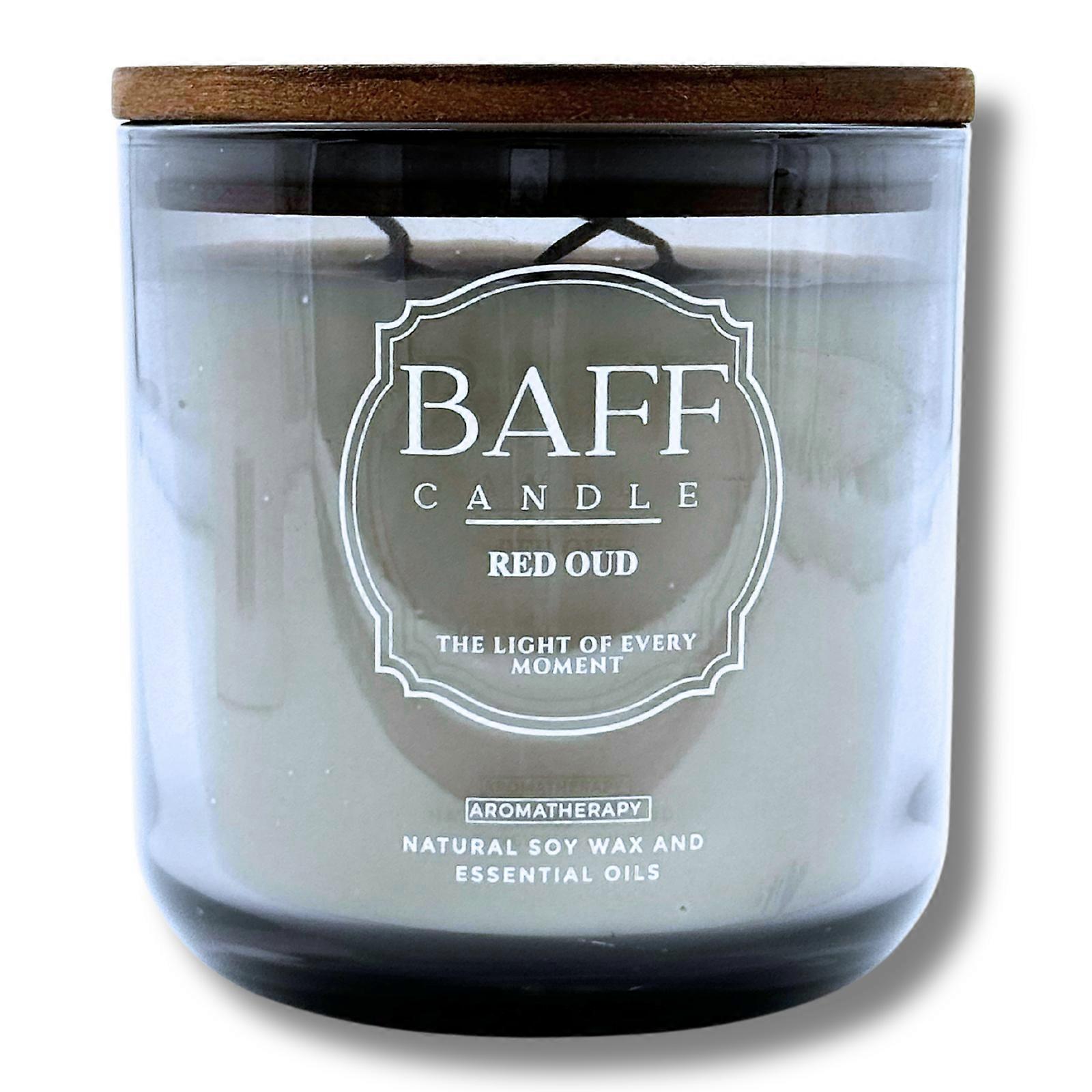 Red Oud Soy Wax Luxury Candle