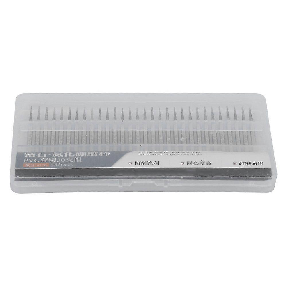 grinding needle set grinding needle pointed tip grinding needle 30pcs grinding