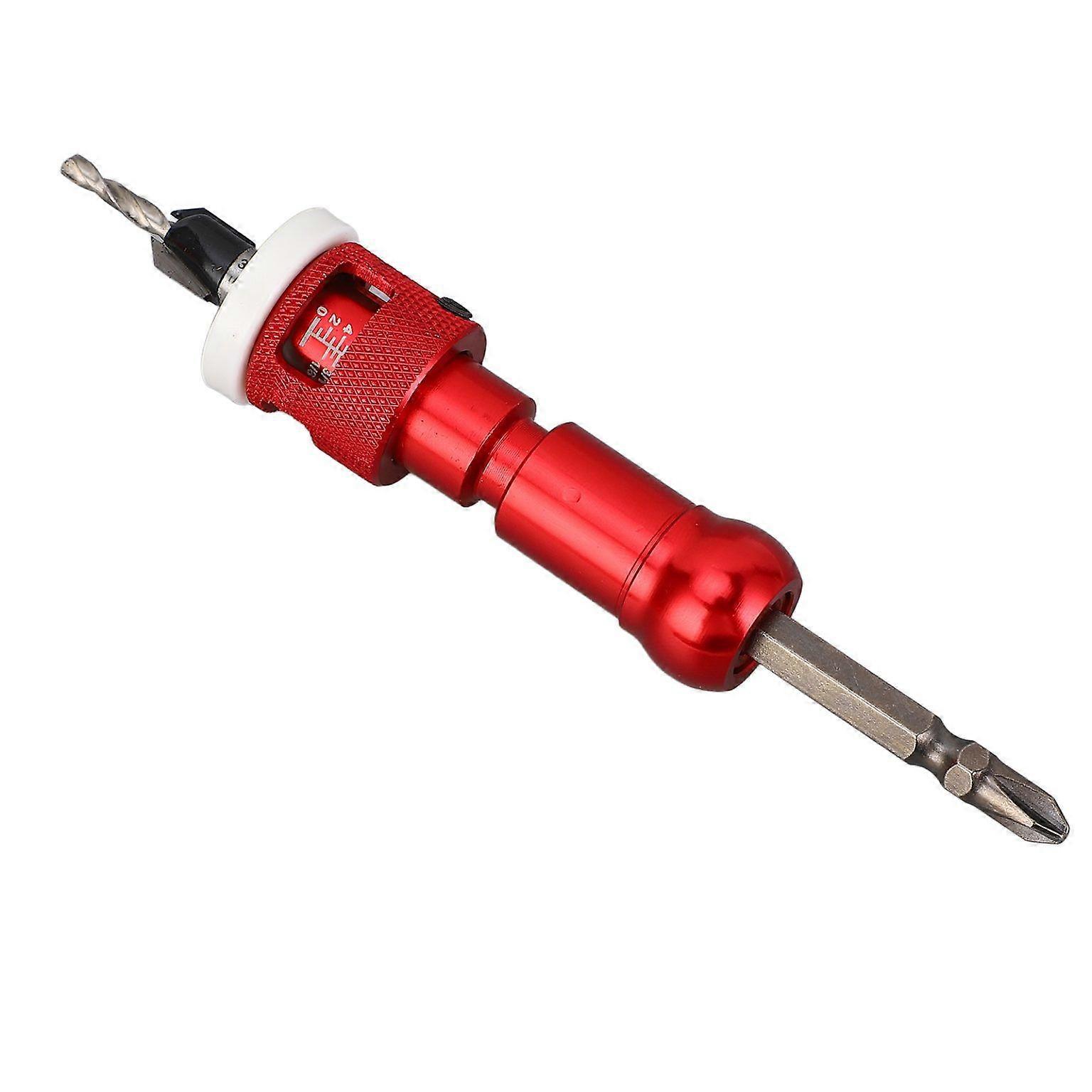 countersink drill bit set with adjustable depth stop Countersink Drill Bit Set