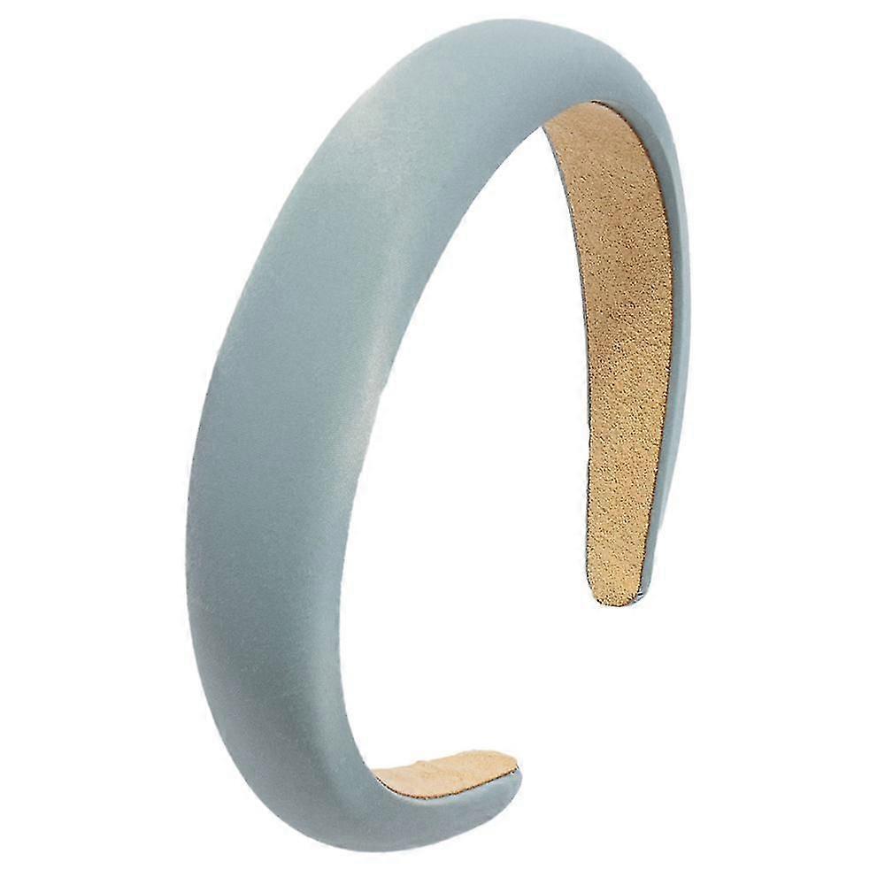 Padded Headbands For Women Solid Plastic Thick Hair Hoop Girls Sponge Non-slip Hairbands Hair Accessories