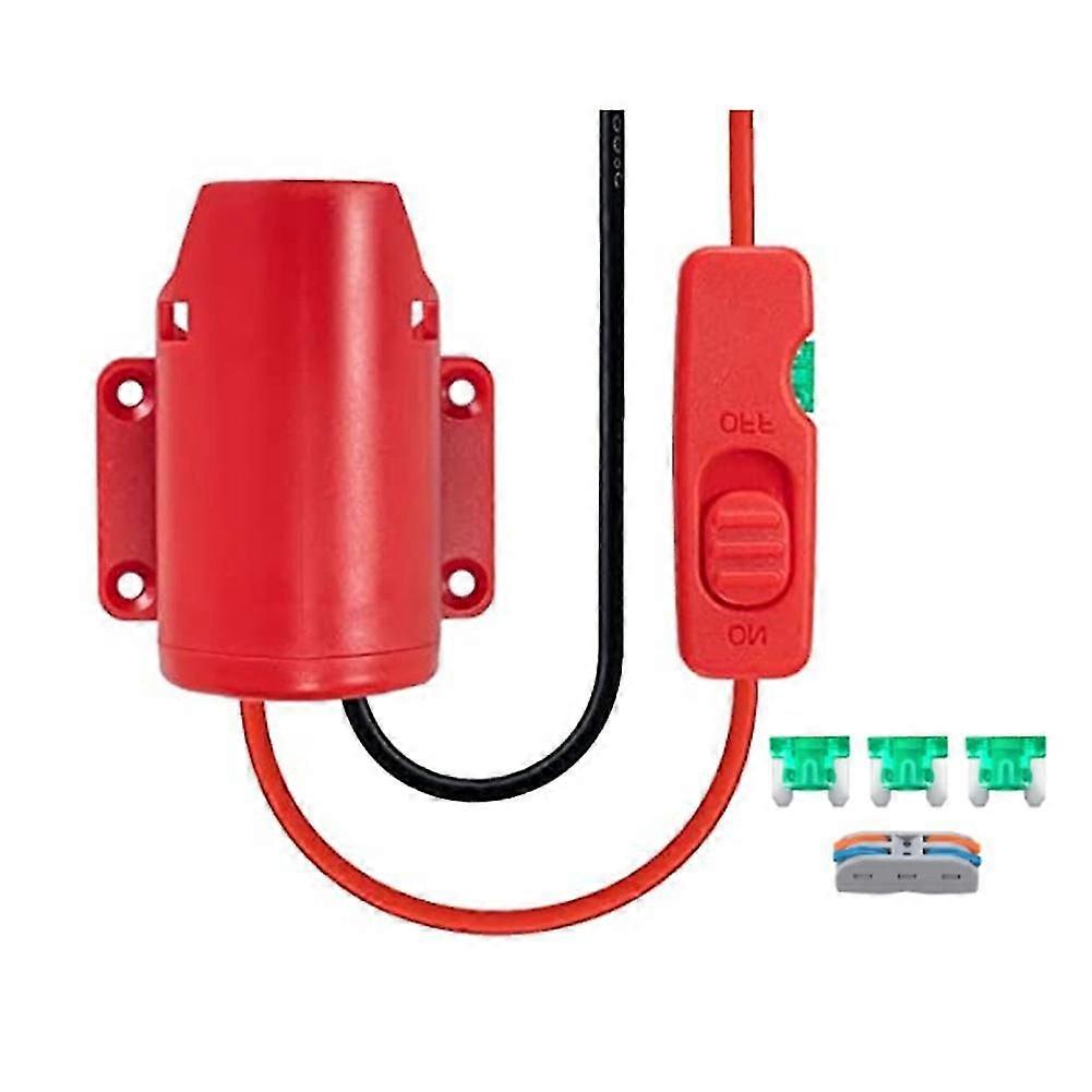 Power Wheel Adapter for 12V M12 Battery Adapter Battery Converter Kit with Switch Fuse & Wire Termi