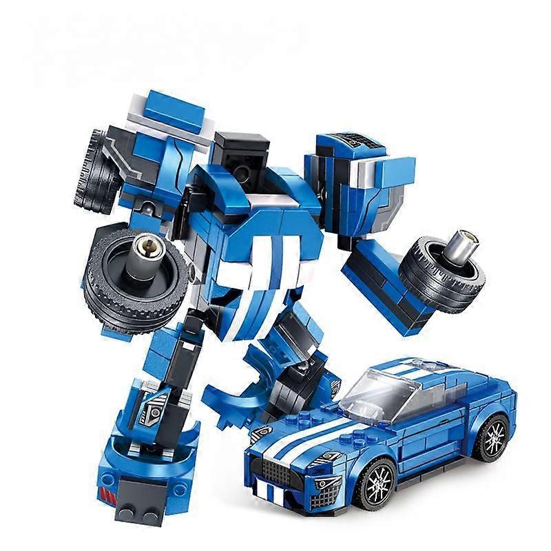 Lego children's building block car assembly model development intelligence racing DIY boy toy (race 3 changes 661002C.)