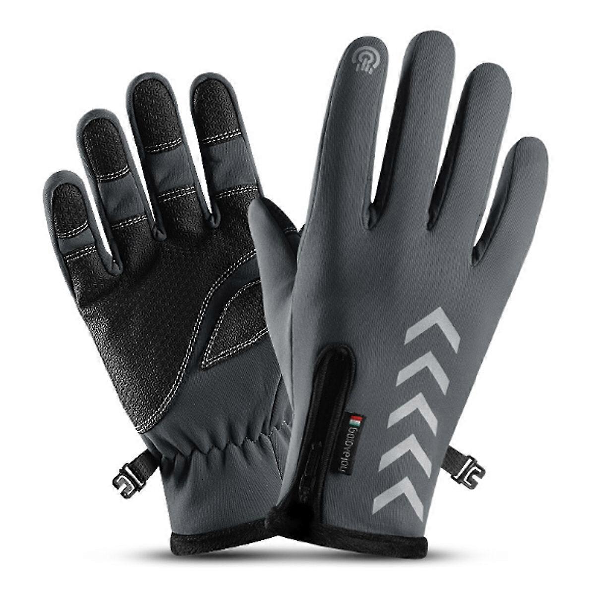 Winter Warm Thermal Gloves Non-slip Cycling Touchscreen Windrproof Waterproof Bike Glove