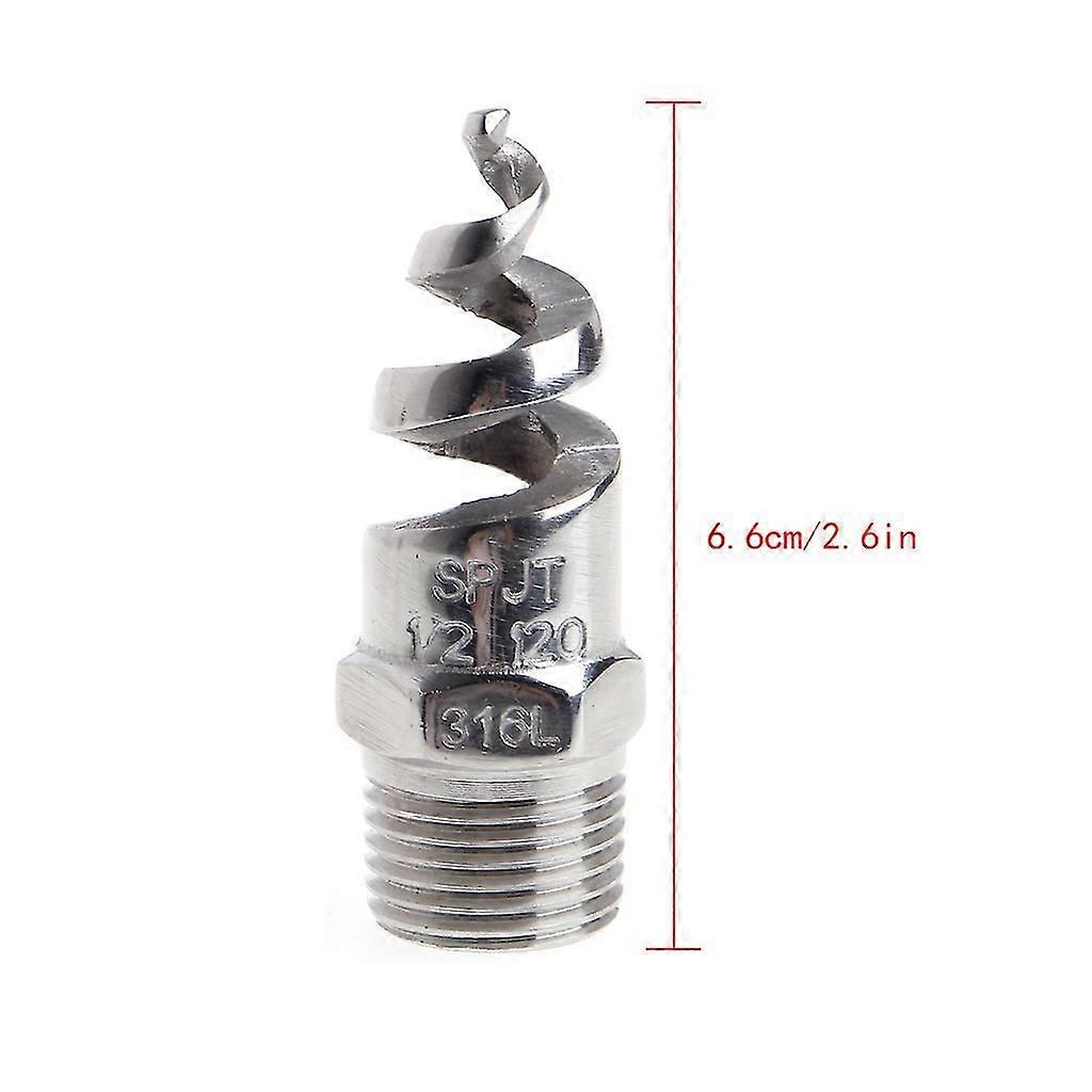 1/4" 1/2" nerezový špirálový kužeľ Atomization Tryska Striekacia tryska Striekacie hlavy