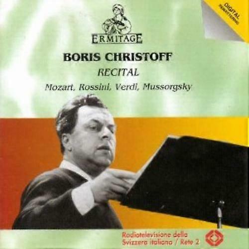 Mussorgsky Boris Christoff Recital CD