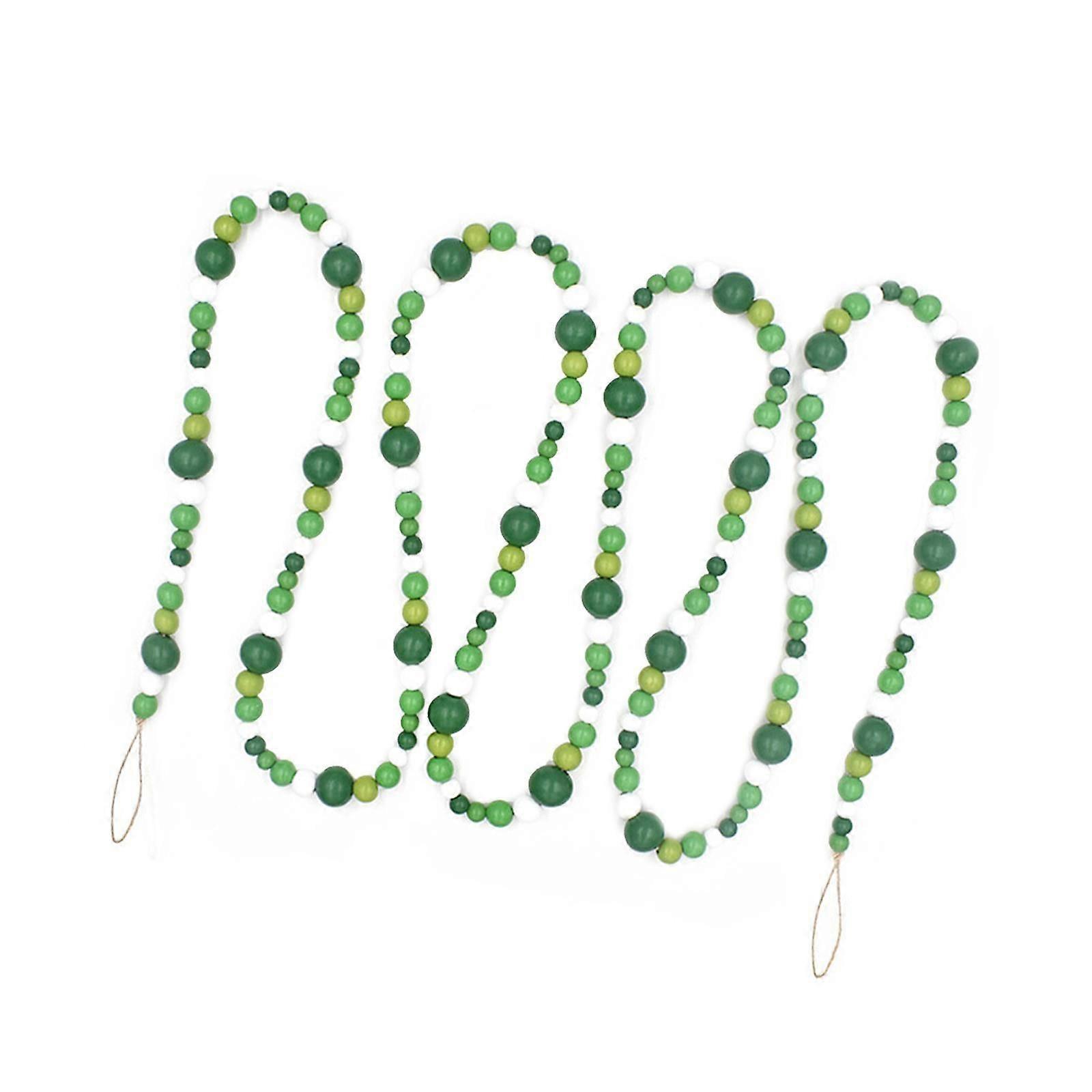 יום פטריק הקדוש חרוז גרלנד פסטיבל אירי גרלנד לגלימת סלון 210 ס"מ